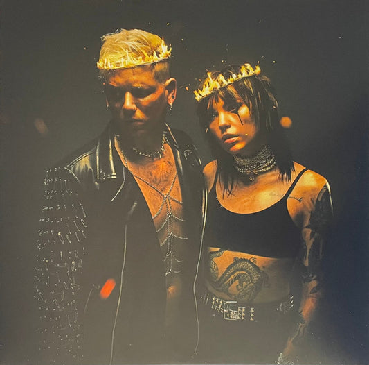 Hot Milk : The King And Queen Of Gasoline (12", EP, Ltd, Whi)