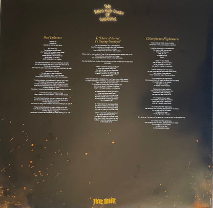 Hot Milk : The King And Queen Of Gasoline (12", EP, Ltd, Whi)