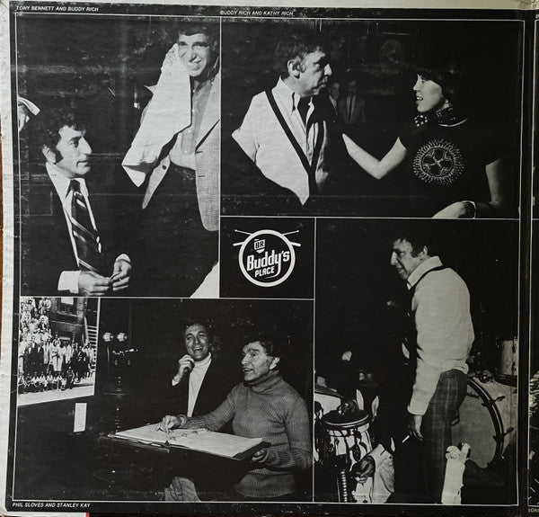 Buddy Rich : Very Live At Buddy's Place (LP, Album, Son)