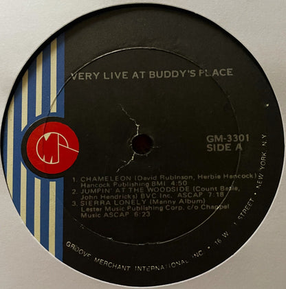 Buddy Rich : Very Live At Buddy's Place (LP, Album, Son)