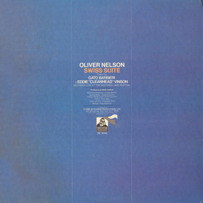 Oliver Nelson : Swiss Suite (LP, Album, Gat)