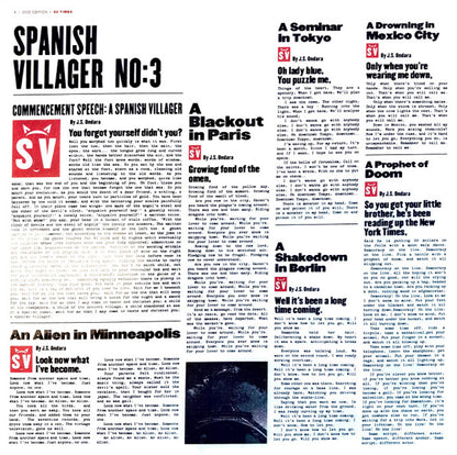 J.S. Ondara : Spanish Villager No:3 (LP, Album)