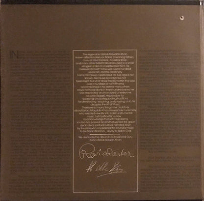 Ravi Shankar / Ali Akbar Khan With Alla Rakha : In Concert 1972 (2xLP, Album)