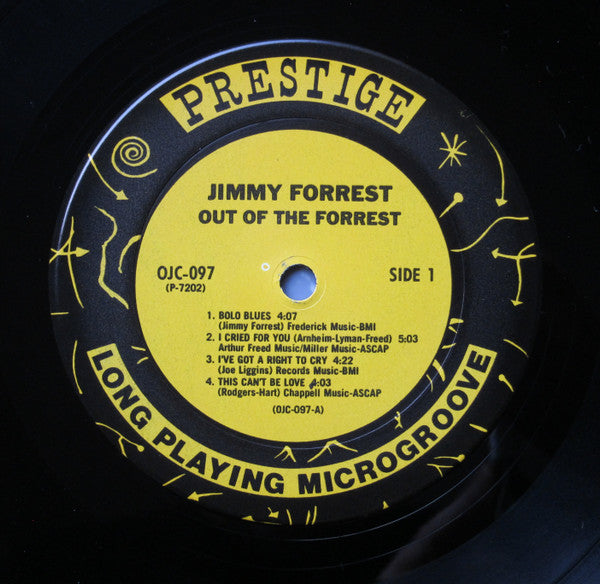 Jimmy Forrest : Out Of The Forrest (LP, Album, RE)