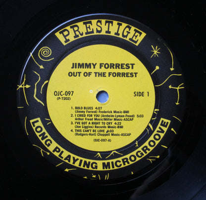 Jimmy Forrest : Out Of The Forrest (LP, Album, RE)