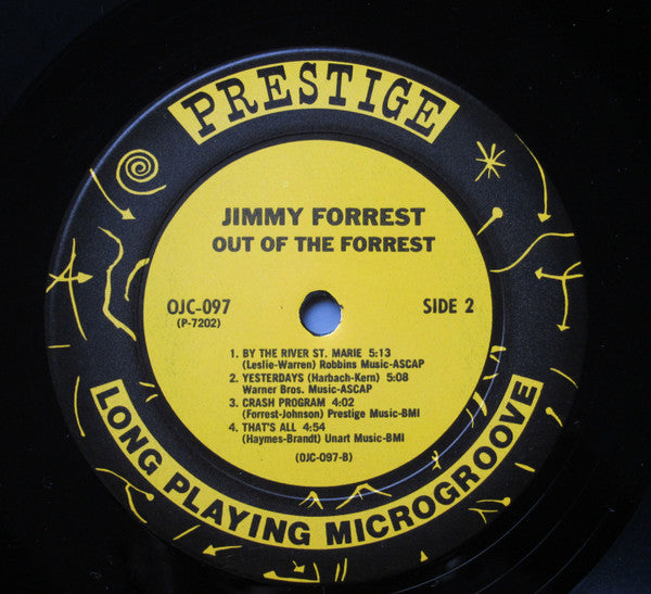 Jimmy Forrest : Out Of The Forrest (LP, Album, RE)
