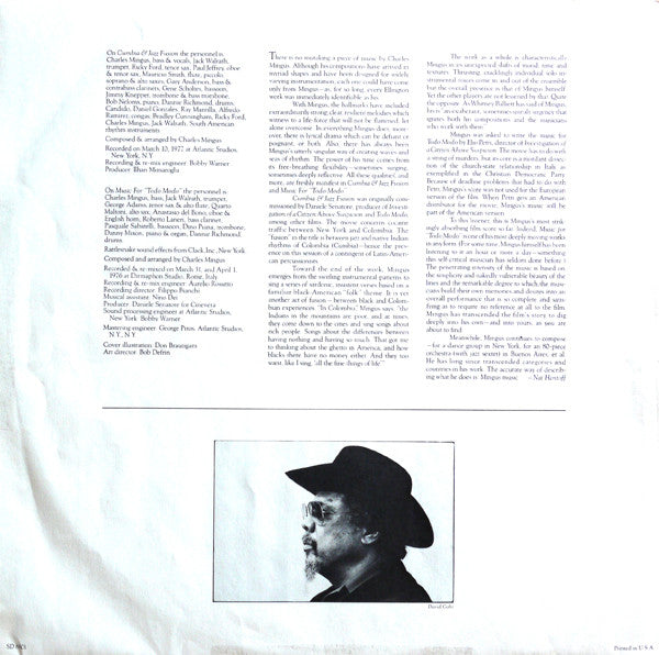 Charles Mingus : Cumbia & Jazz Fusion (LP, Album, PR)