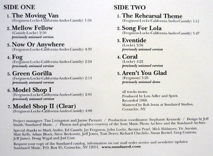 Spirit (8) : Model Shop (LP, Album, Mono)