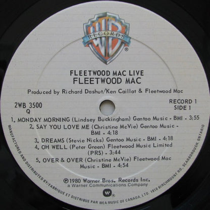 Fleetwood Mac : Fleetwood Mac Live (2xLP, Album, Lar)