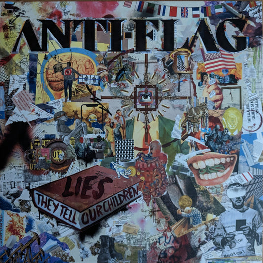 Anti-Flag : Lies They Tell Our Children (LP, Album, Bon)