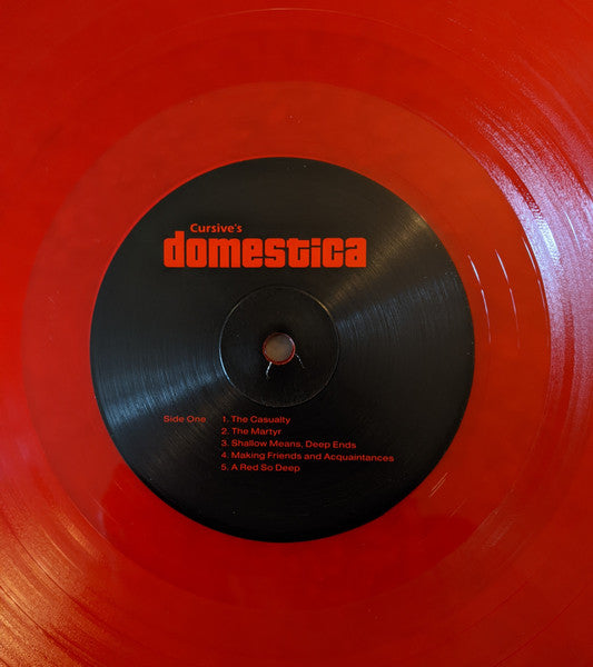 Cursive : Domestica (LP, Album, RE, RM, Red)