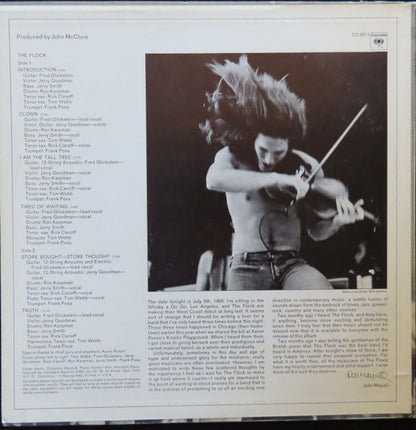 The Flock : The Flock (LP, Album, RE, San)