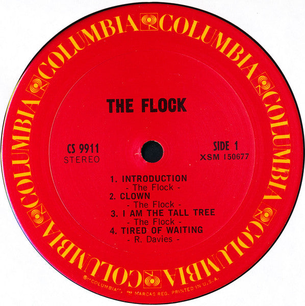The Flock : The Flock (LP, Album, RE, San)
