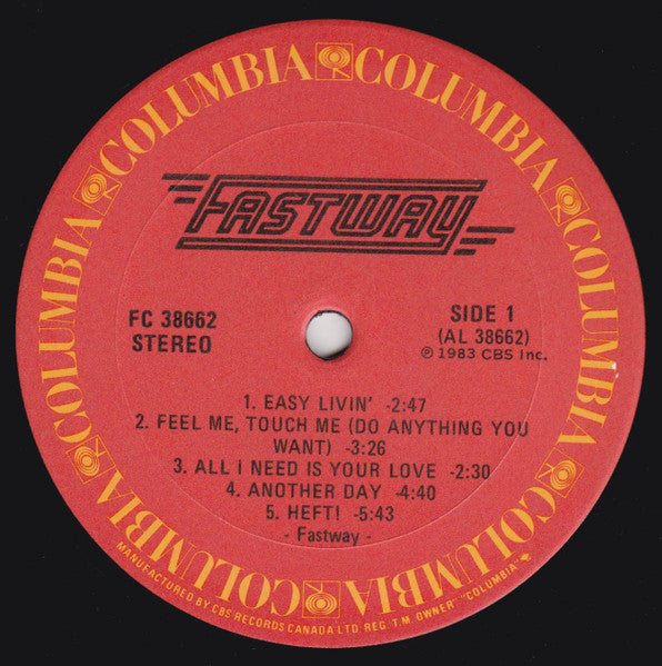 Fastway (2) : Fastway (LP, Album)
