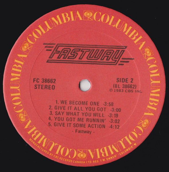 Fastway (2) : Fastway (LP, Album)