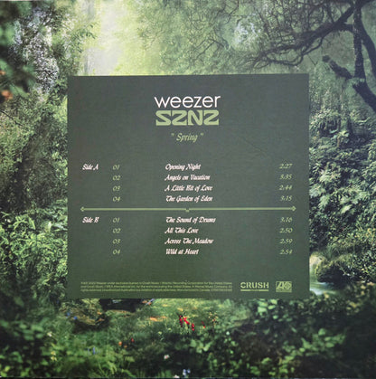 Weezer : SZNZ: Spring (12", EP)