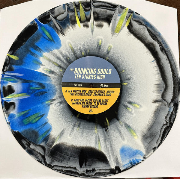 The Bouncing Souls : Ten Stories High (12", Album, Ltd, Bla)