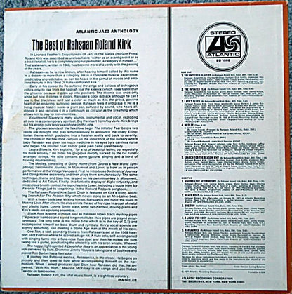 Rahsaan Roland Kirk* : The Best Of Rahsaan Roland Kirk (LP, Comp)