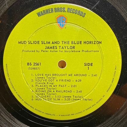 James Taylor (2) : Mud Slide Slim And The Blue Horizon (LP, Album, Gat)