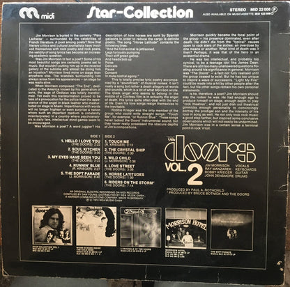 The Doors : Star-Collection Vol.2 (LP, Comp, RE)