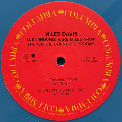 Miles Davis : Turnaround: Rare Miles From The Complete On The Corner Sessions (LP, RSD, Comp, Ltd, Blu)