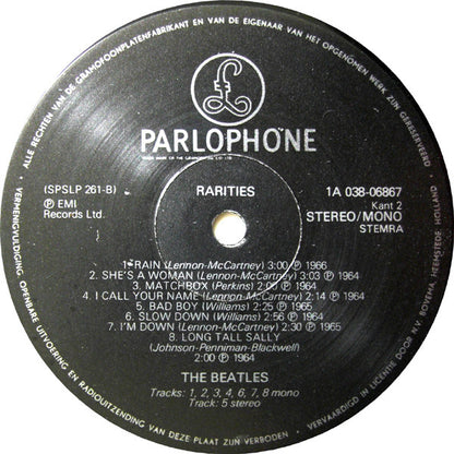 The Beatles : Rarities (LP, Comp, Mono, RE)