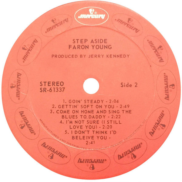 Faron Young : Step Aside (LP, Album)