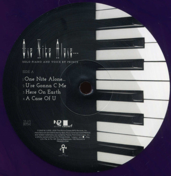Prince : One Nite Alone... (LP, Album, Ltd, RE, RP, Pur)