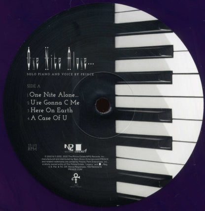 Prince : One Nite Alone... (LP, Album, Ltd, RE, RP, Pur)