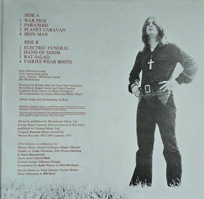 Black Sabbath : Paranoid (LP, Album, RE, RM, RP, 180)
