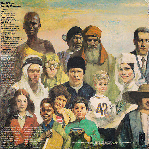 The O'Jays : Family Reunion (LP, Album, Gat)