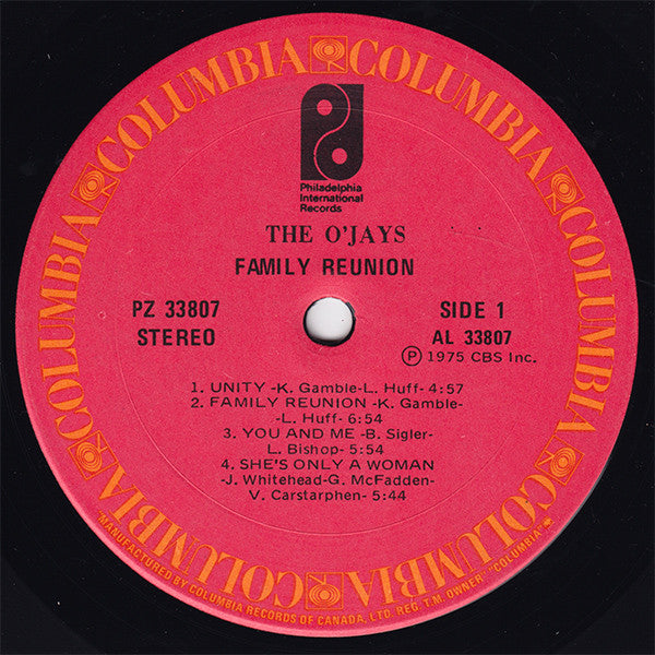 The O'Jays : Family Reunion (LP, Album, Gat)