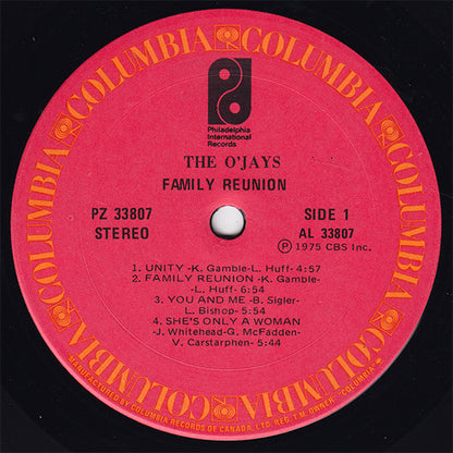 The O'Jays : Family Reunion (LP, Album, Gat)