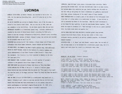 Lucinda Williams : Ramblin' On My Mind (LP, Album, RE)
