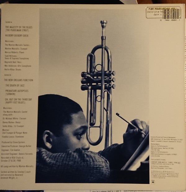 Wynton Marsalis : The Majesty Of The Blues (LP, Album)