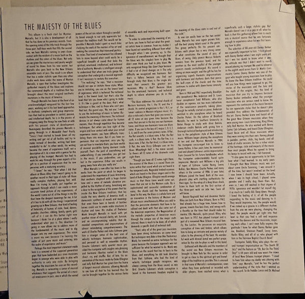 Wynton Marsalis : The Majesty Of The Blues (LP, Album)