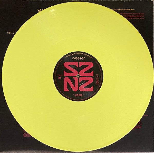Weezer : SZNZ: Summer (12", EP, Ltd, Yel)