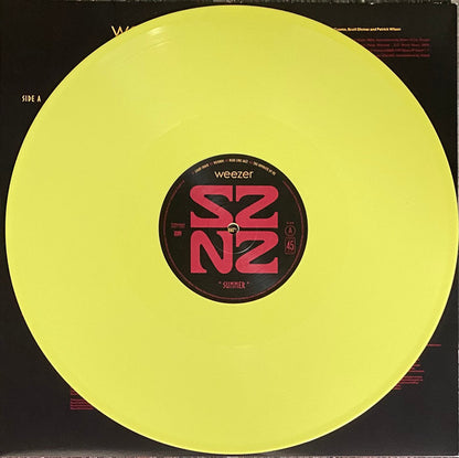 Weezer : SZNZ: Summer (12", EP, Ltd, Yel)