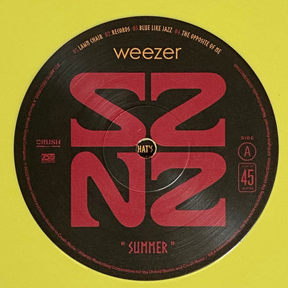 Weezer : SZNZ: Summer (12", EP, Ltd, Yel)