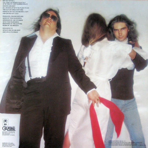 Meat Loaf : Bat Out Of Hell (LP, Album, RE)