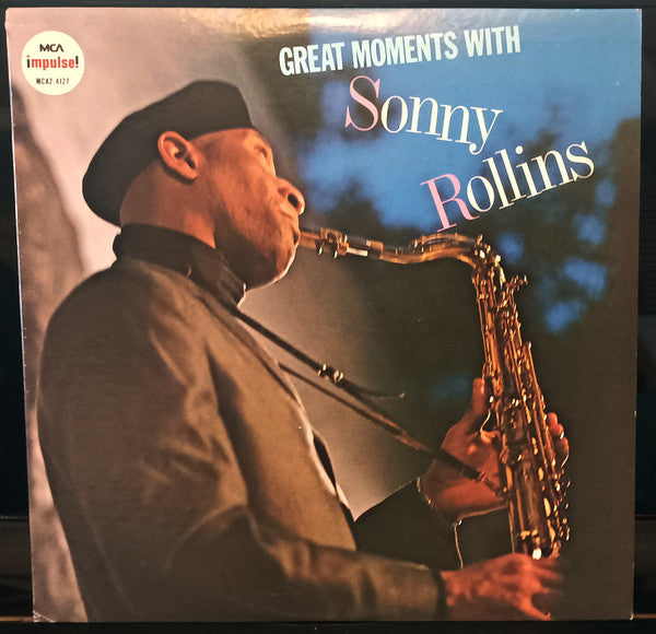 Sonny Rollins : Great Moments With Sonny Rollins (2xLP, Comp, Pin)