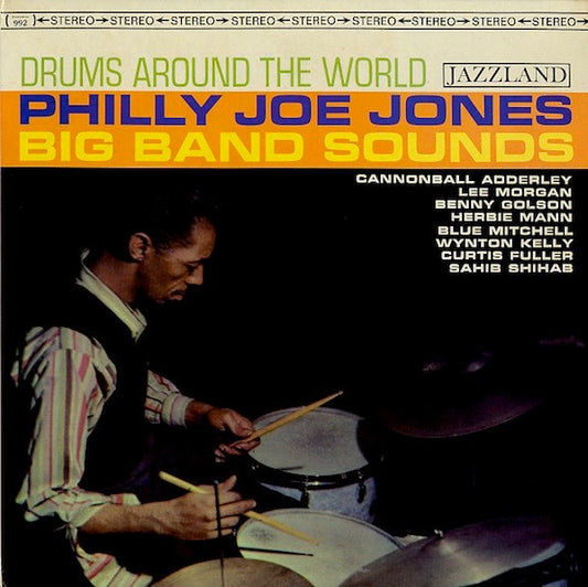 "Philly" Joe Jones : Drums Around The World (LP, Album, RE)