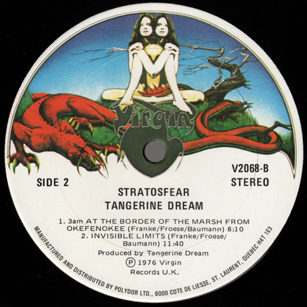 Tangerine Dream : Stratosfear (LP, Album, Gat)