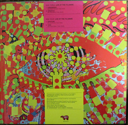 Cream (2) : Wheels Of Fire (2xLP, Album, RE)