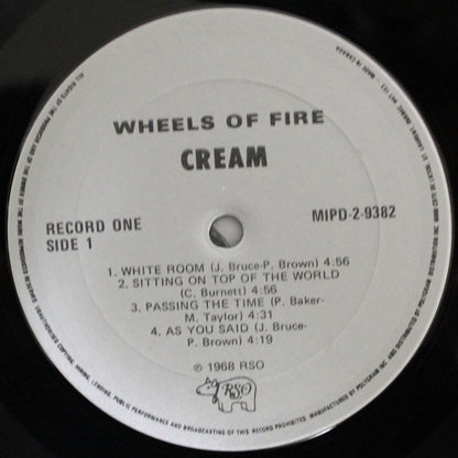 Cream (2) : Wheels Of Fire (2xLP, Album, RE)