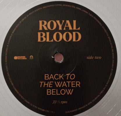 Royal Blood (6) : Back To The Water Below (LP, Album, Ltd, Cle)