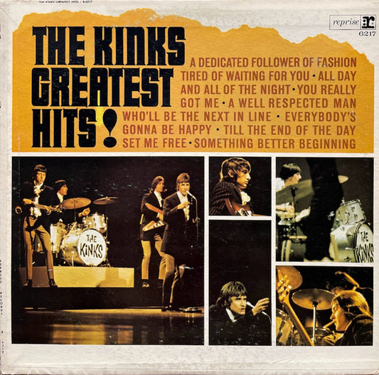 The Kinks : The Kinks Greatest Hits! (LP, Comp, Mono, Pit)