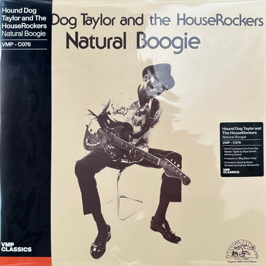 Hound Dog Taylor & The House Rockers : Natural Boogie (LP, Album, Club, RE, 180)