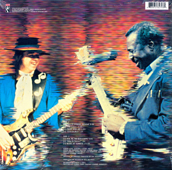 Albert King With Stevie Ray Vaughan : In Session (LP, Album, RE, Uni)