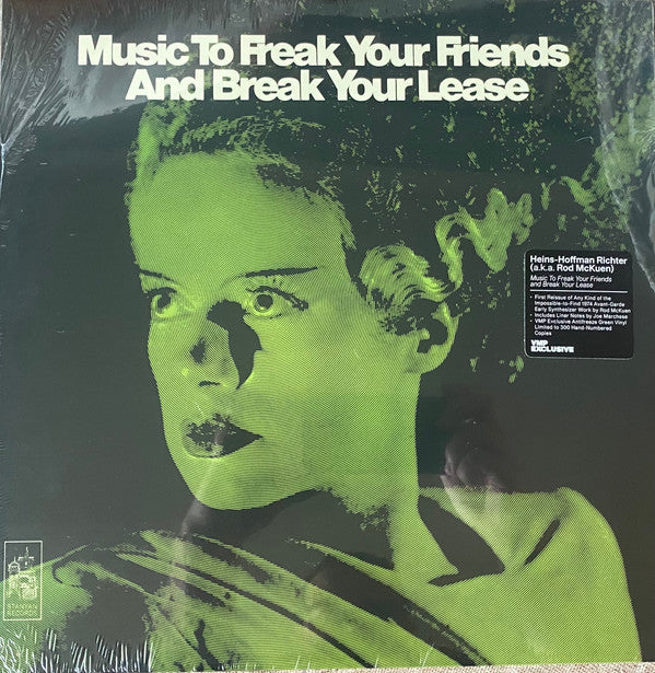 Heins Hoffman-Richter : Music To Freak Your Friends And Break Your Lease (LP, Album, Club, Ltd, Num, RE, RM, Gre)